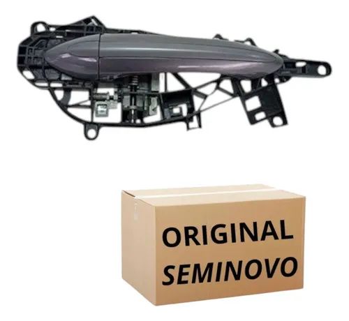 Maçaneta Externa Porta Traseira Direito Cruze 2017 2022 Cinza