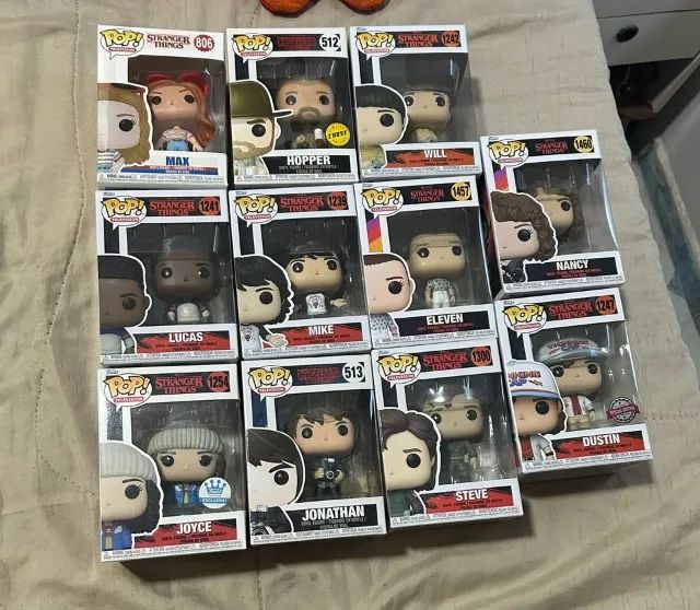 Funkos Stranger Things coleção
