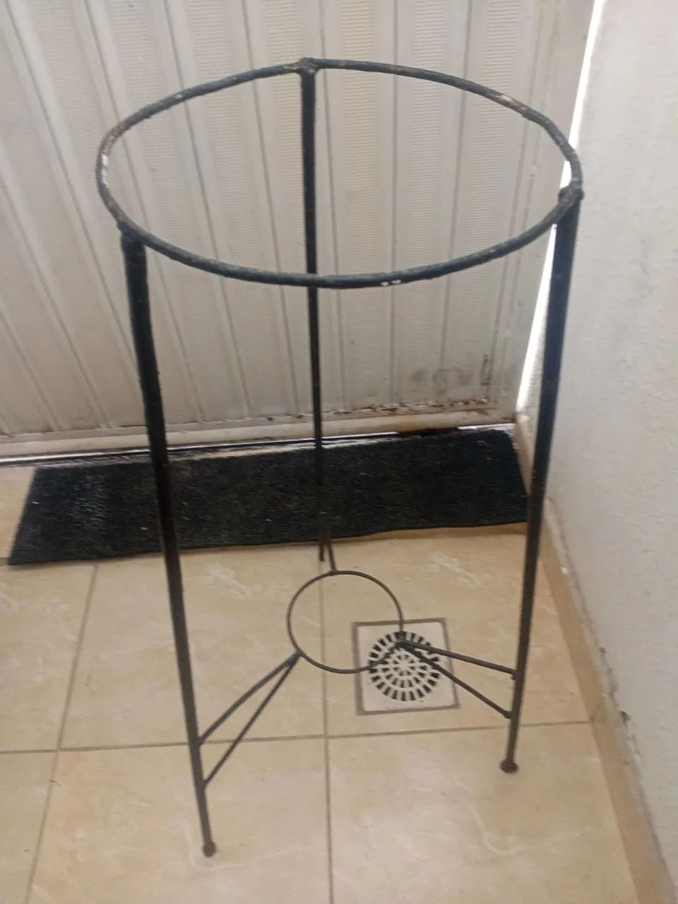 Suporte planta ferro