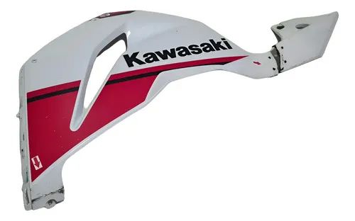 K　904040 サイドアクリル Carenagem Lateral Spoiler Esq Kawasaki Zx-6r 19/24 64922 Branco