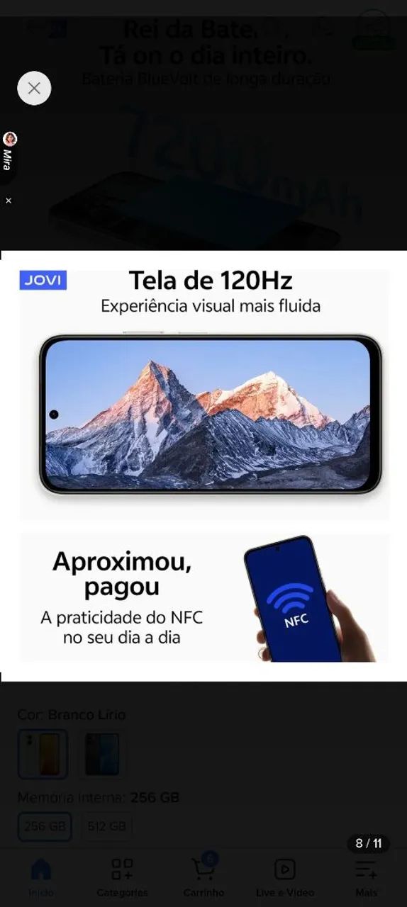 Celular jovi 256 gb  - Foto 5