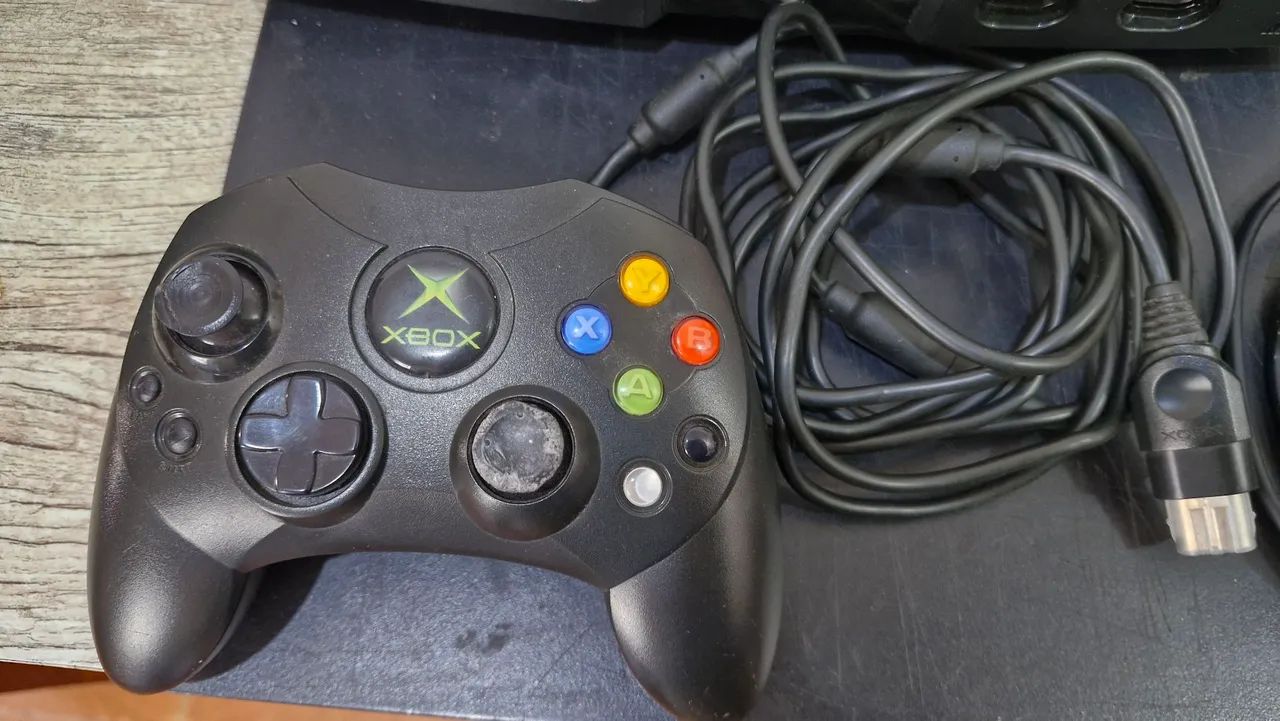 Xbox classico com jogos originais - Foto 3