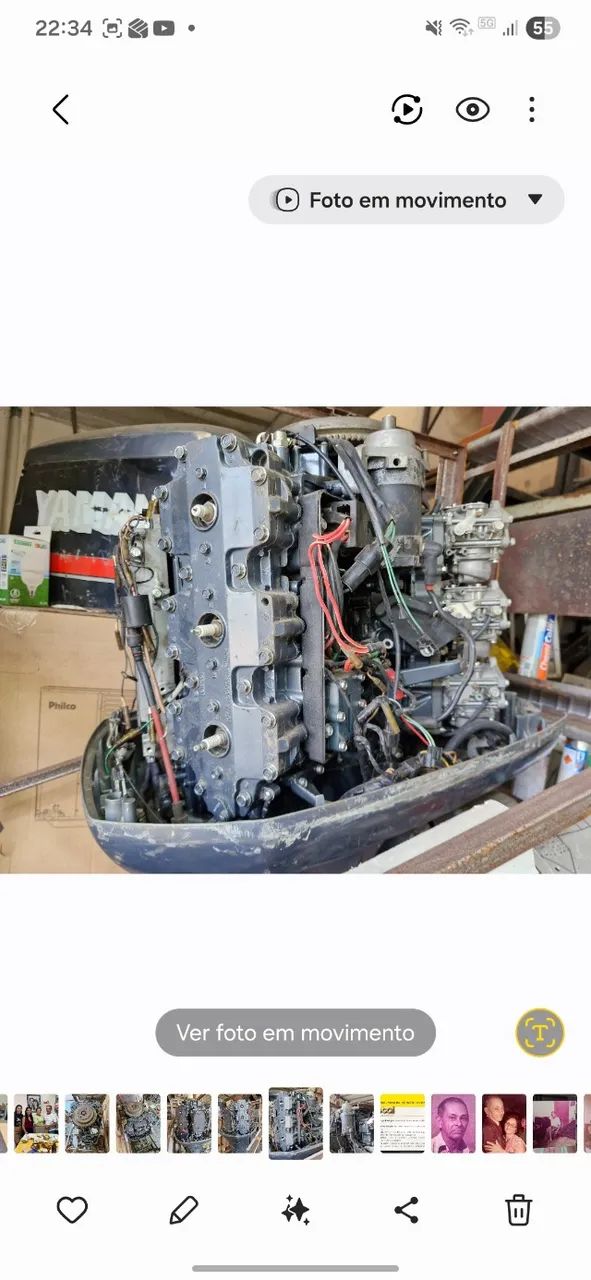 Motor de popa yamaha 250HP. 2 tempos  - Foto 4