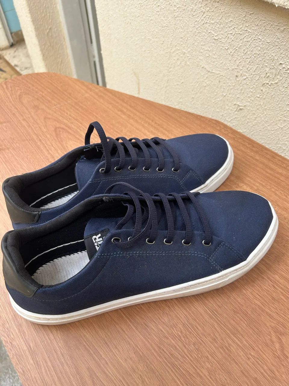 Tênis Casual Azul Marinho - Foto 3