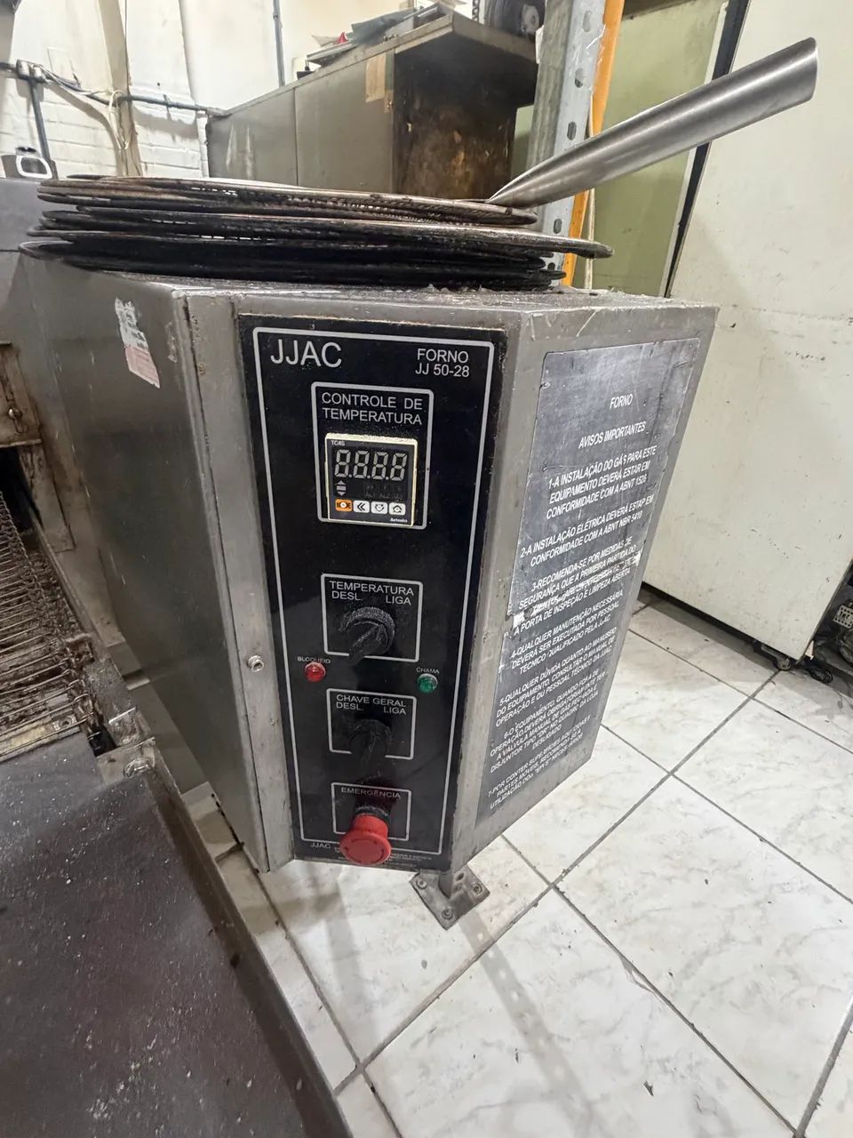 Forno esteira Jjac perfeito estado