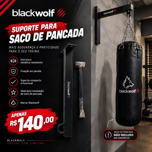 Suporte Blackwolf para Saco de Pancada