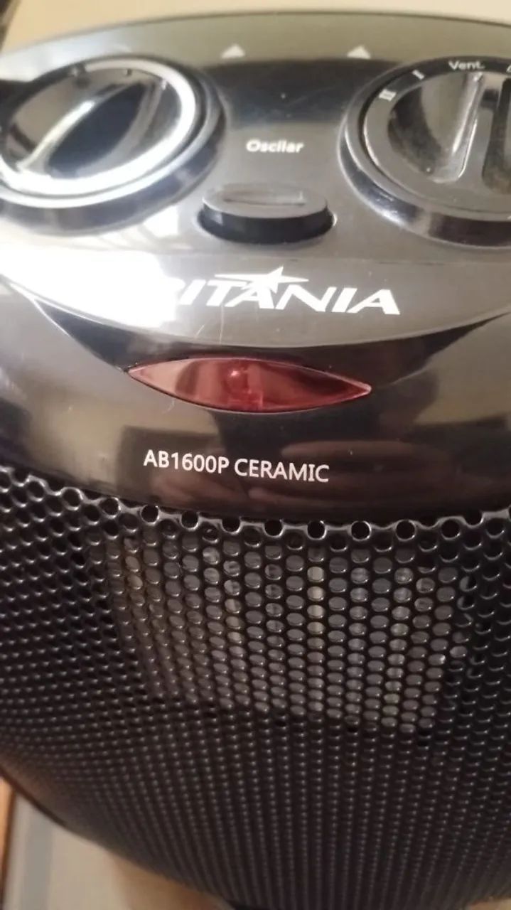 Aquecedor Britânia AB1600P Ceramic - Foto 2
