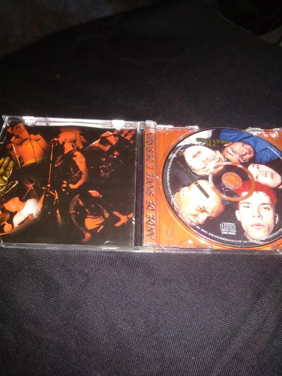 Cd Gritando HC Ande de Skate ou Destrua  - Foto 2