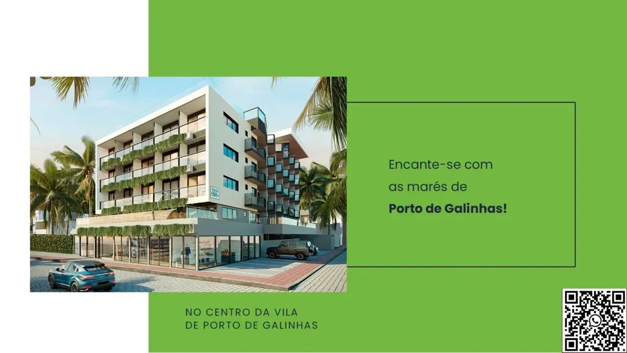 PORTO DE GALINHAS - Flat 32m² com quarto separado a 50m do centro de Porto - Foto 5