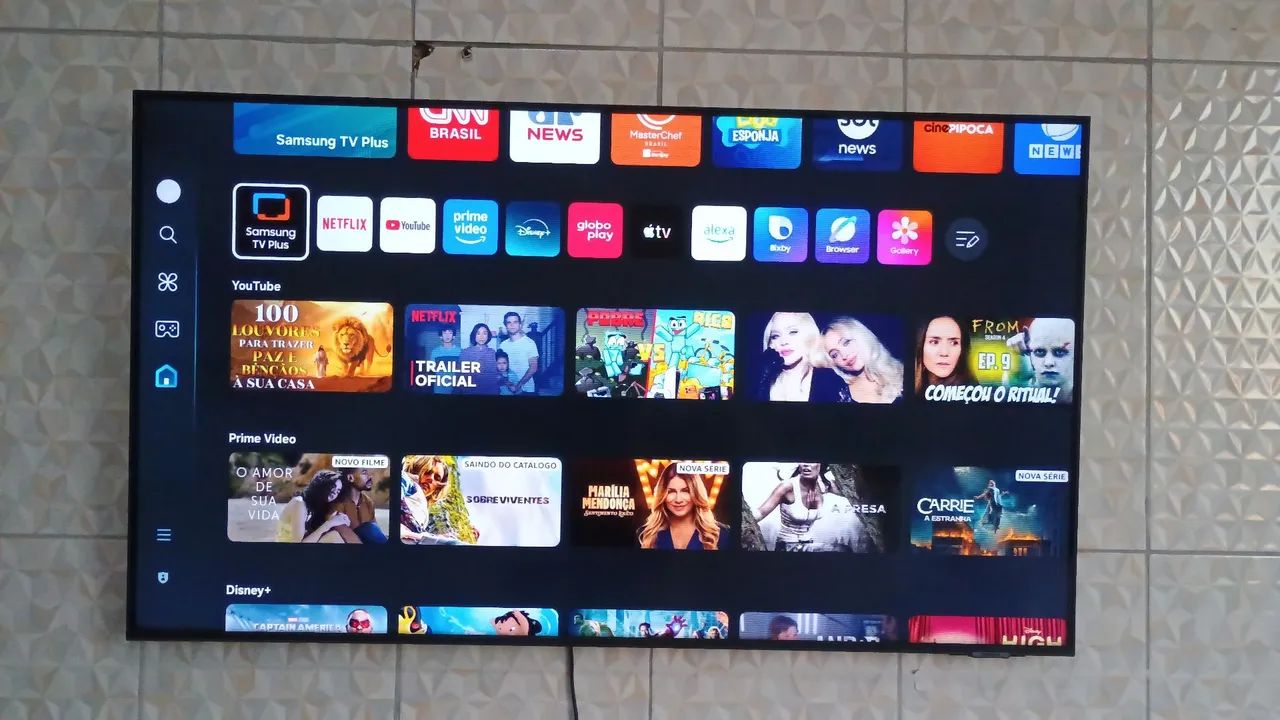 Tv Samsung 50 polegadas smart 4k Alexa comando de voz Bluetooth Xbox jogos  - Foto 4