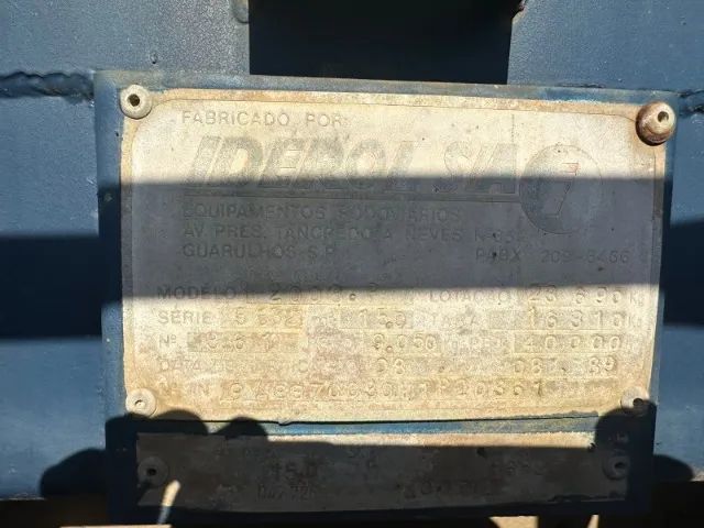 Carreta  IDEROL Caçamba  ano  1989 com pneus - Foto 7