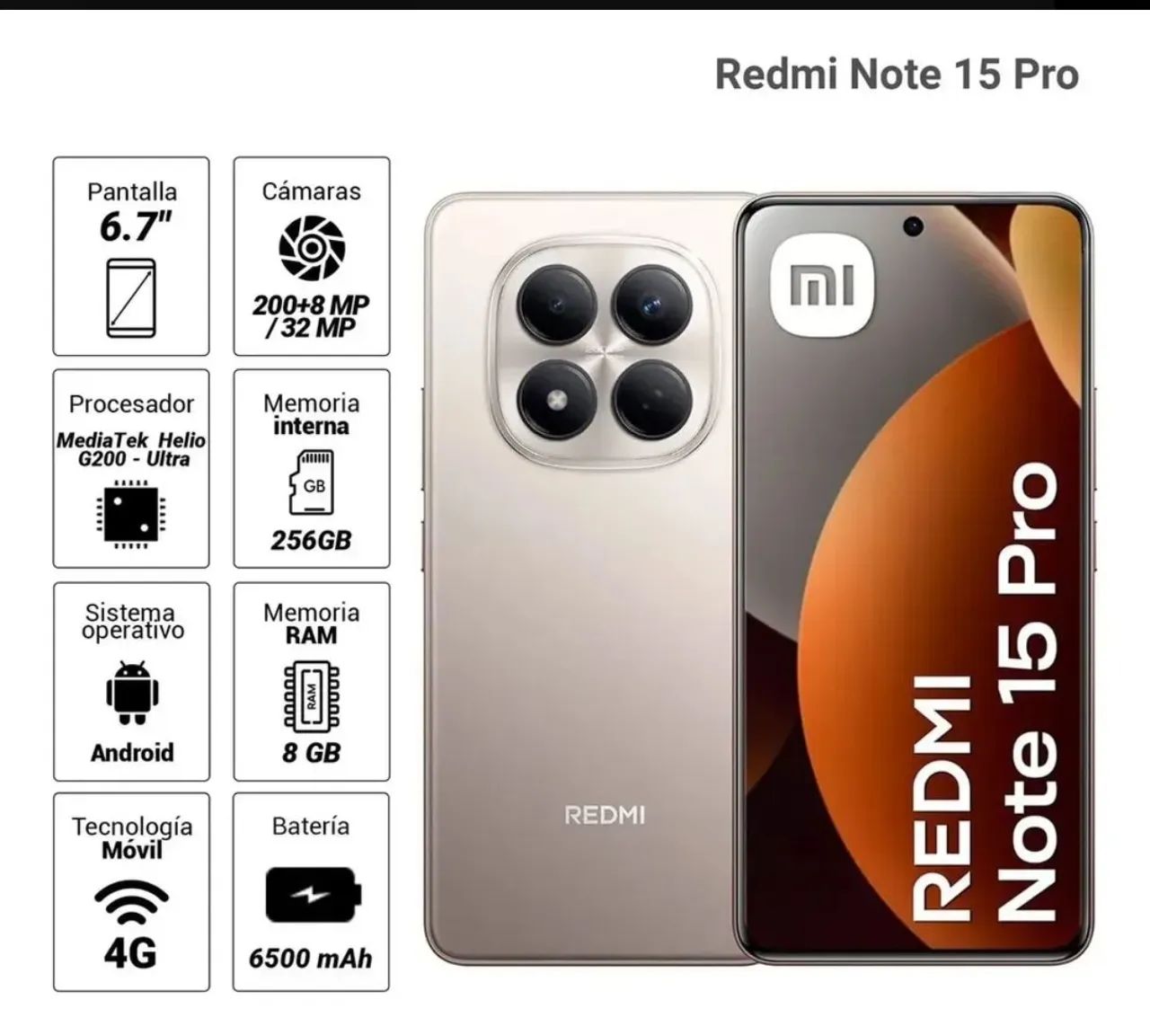 Redmi note 15 pro 256gb - Foto 3