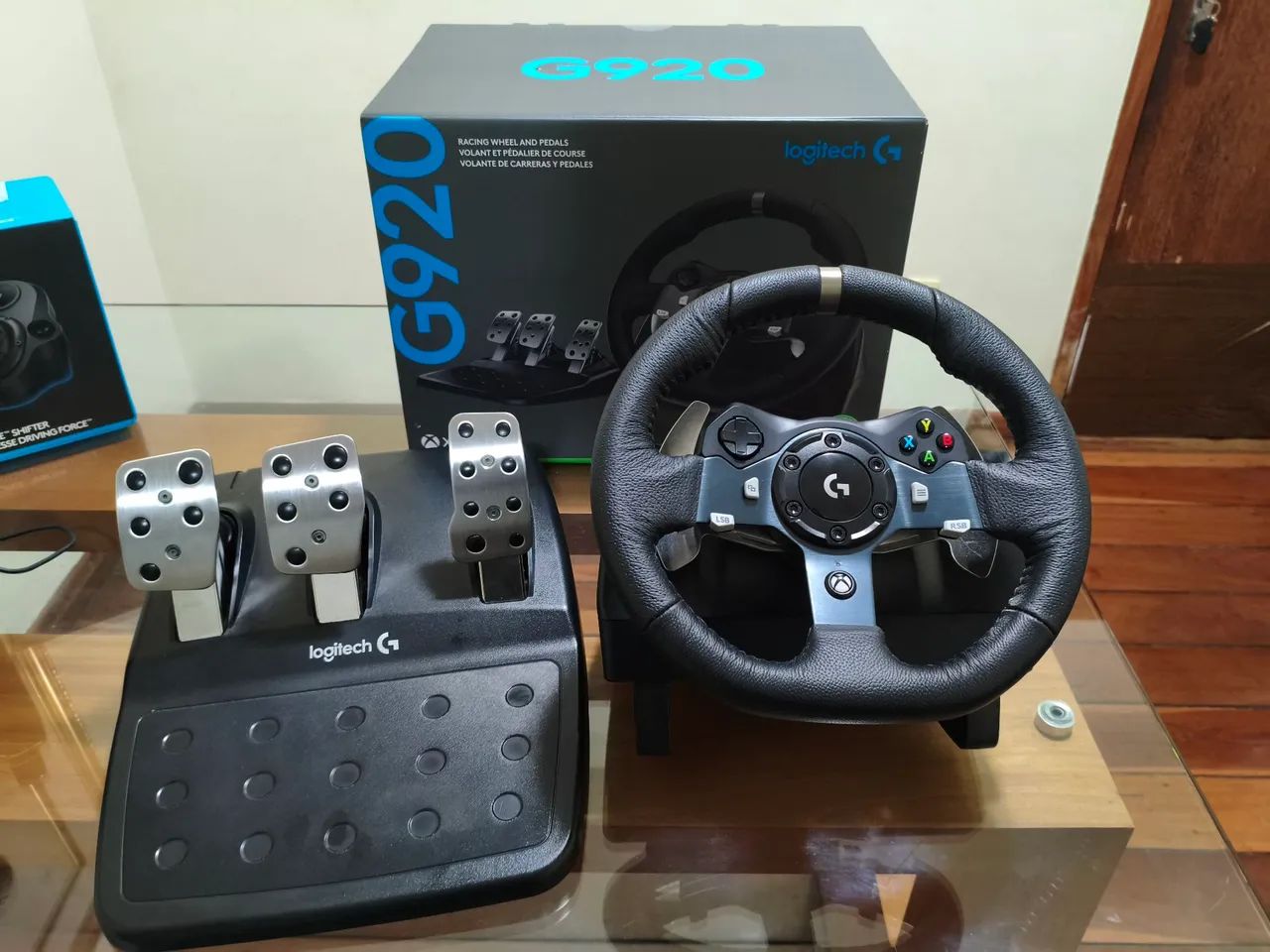 Combo Volante Logitech G920+Câmbio para Xbox e Pc  - Foto 2