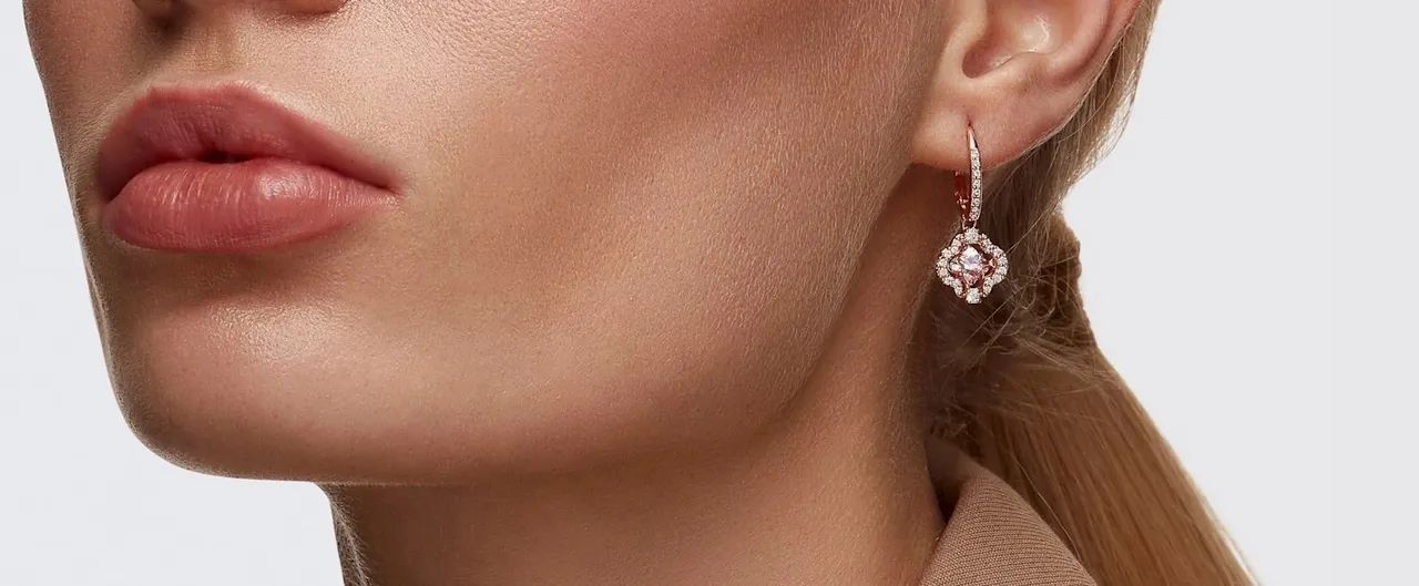 Brincos da Swarovski - modelo UNA