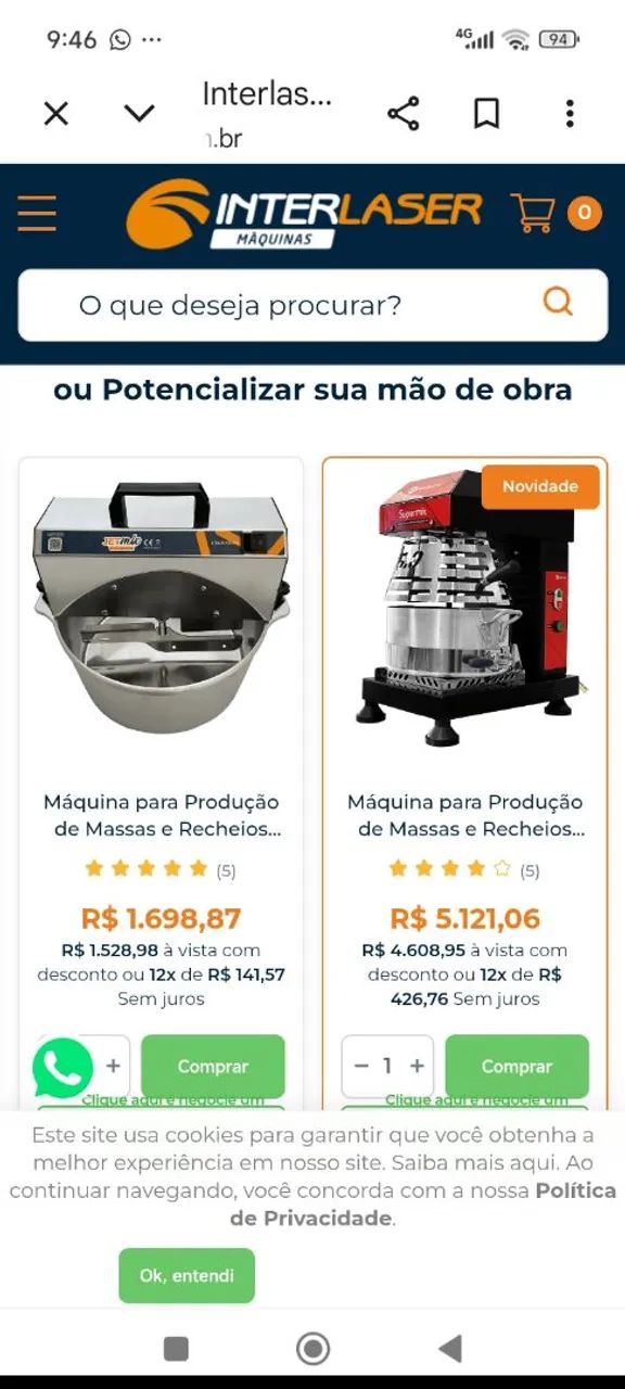 Máquina de salgados  - Foto 3