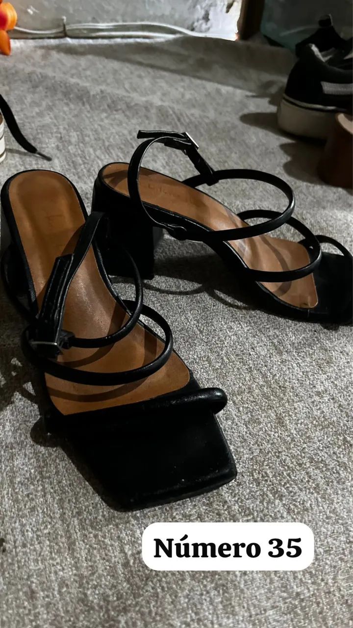 Vendo sapatos usados