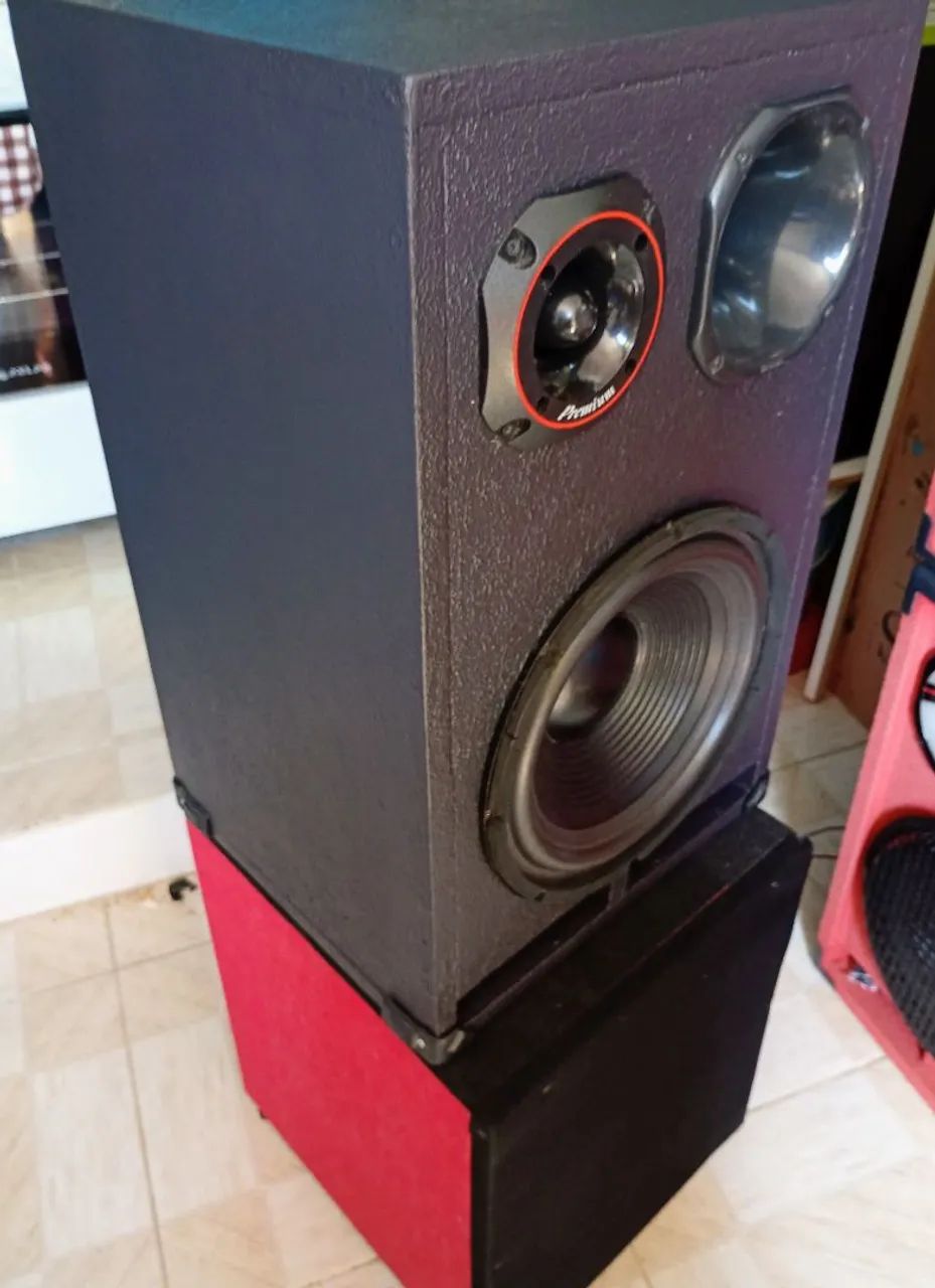Caixa de som com subwoofer  - Foto 4