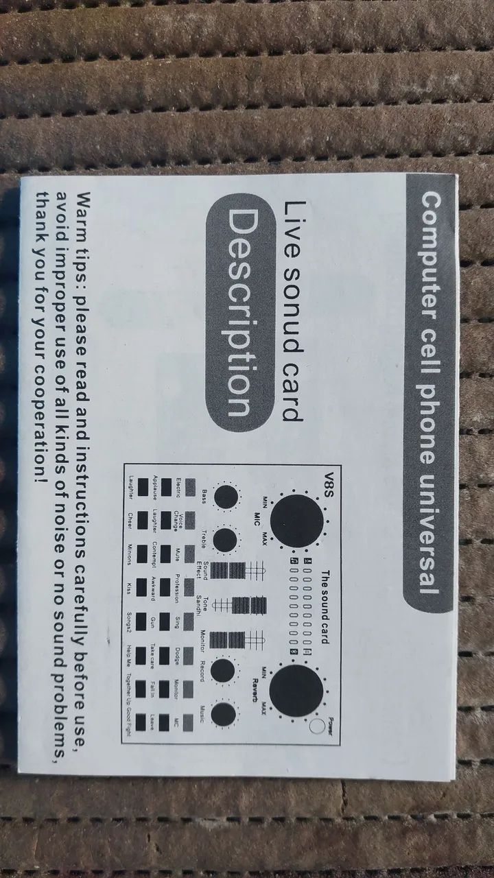 Interface mixer console V8S+ - Foto 3
