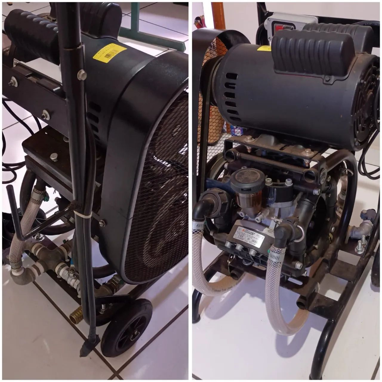 Bomba de alta  pressão nova motor 2cv vazão 32ltr por minuto