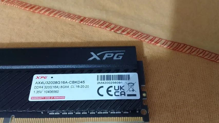 Memória XPG DDR4 8GB 3200 MHz D45 - Foto 2