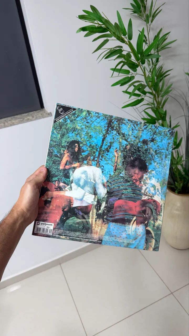 Disco de vinil LP Novos Baianos - Acabou Chorare - Polysom (2013) - Foto 2