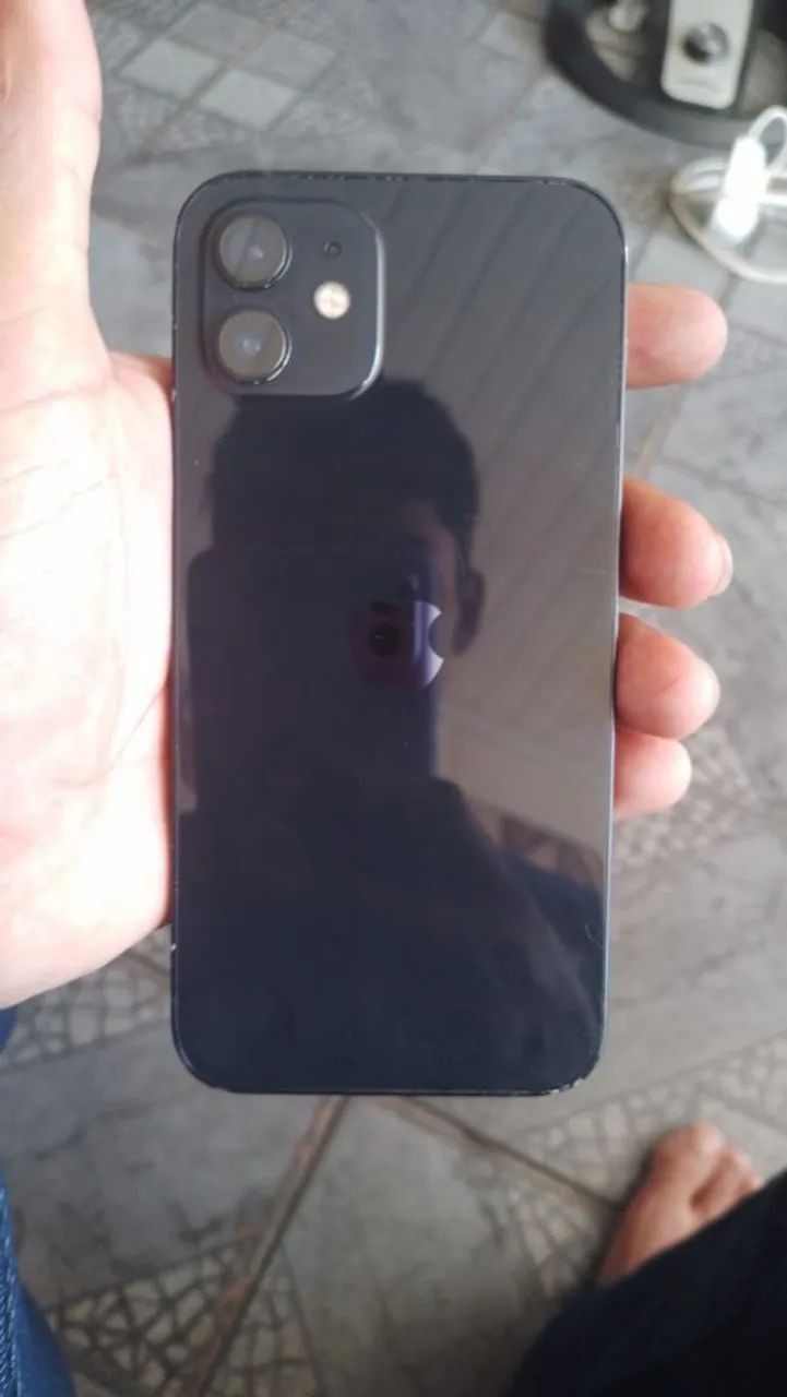 IPhone 12 128Gb Face ID funcionando perfeitamente, 81%de bateria,chama Whats * - Foto 3