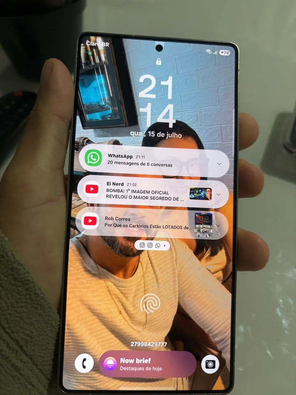 S25 ultra prata 256 gb sem dano algum - Foto 2
