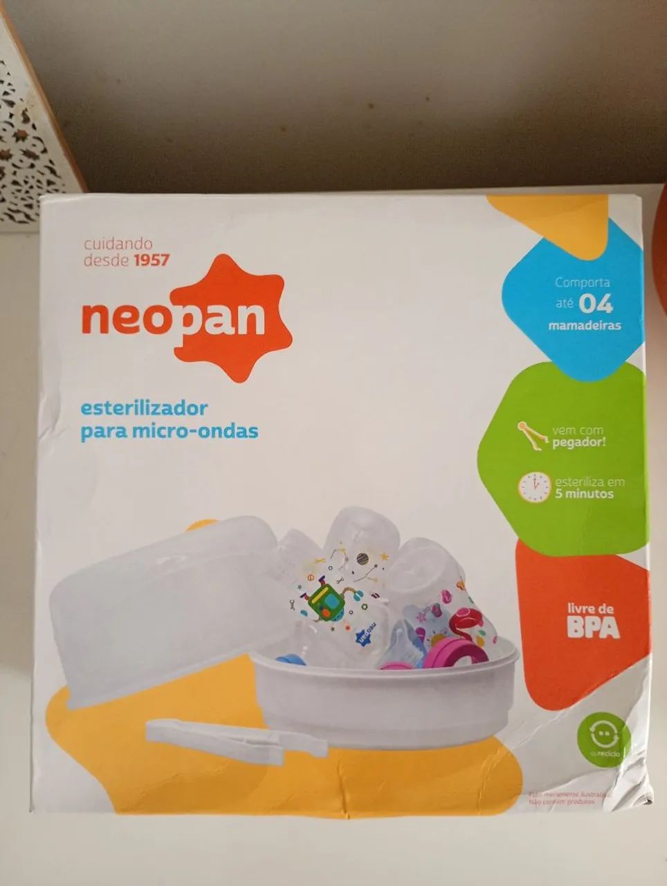 Esterilizador para mamadeira 