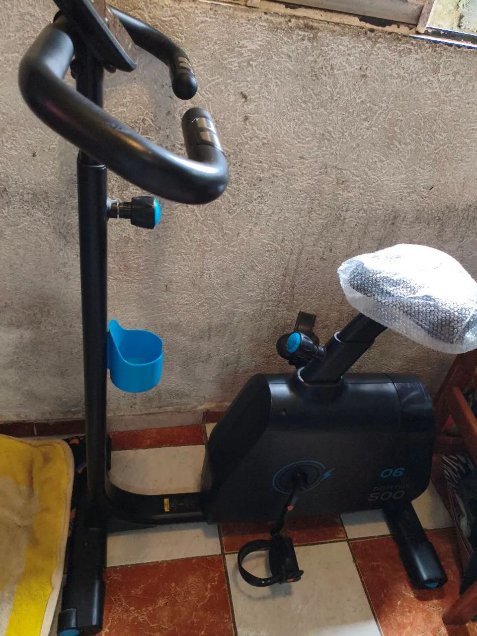 Bicicleta Ergométrica EB520 Domyos Preta - Foto 4