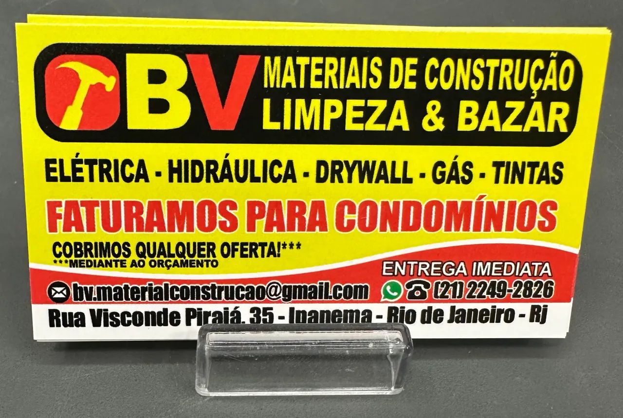 Vendedor material construcao