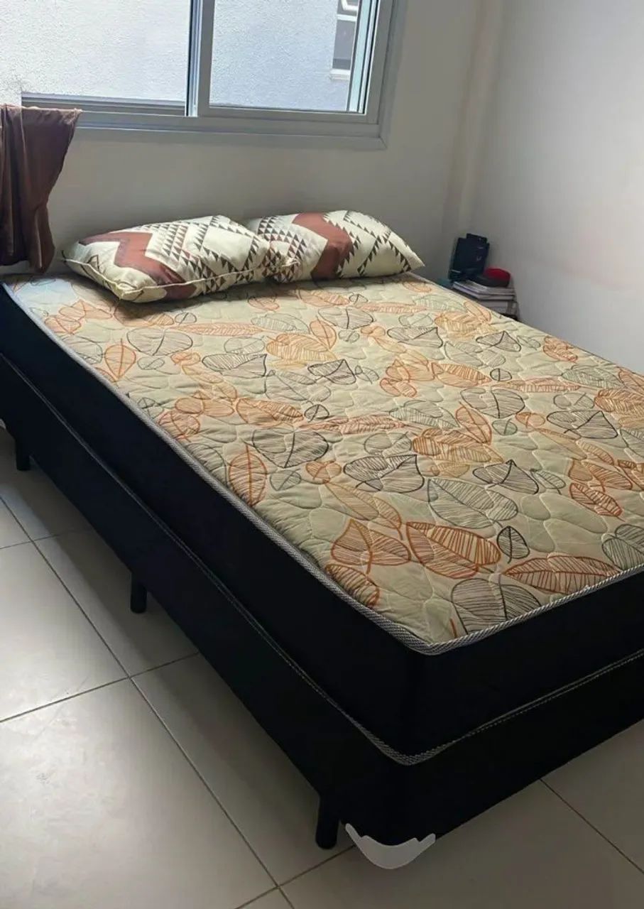 CAMA CASAL BOX CONJUGADA 20CM COM MOLAS ENSACADAS OU SEM 690,00 
