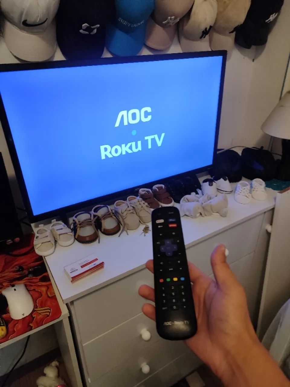 Televisão AOC roku 32 polegada - Foto 2