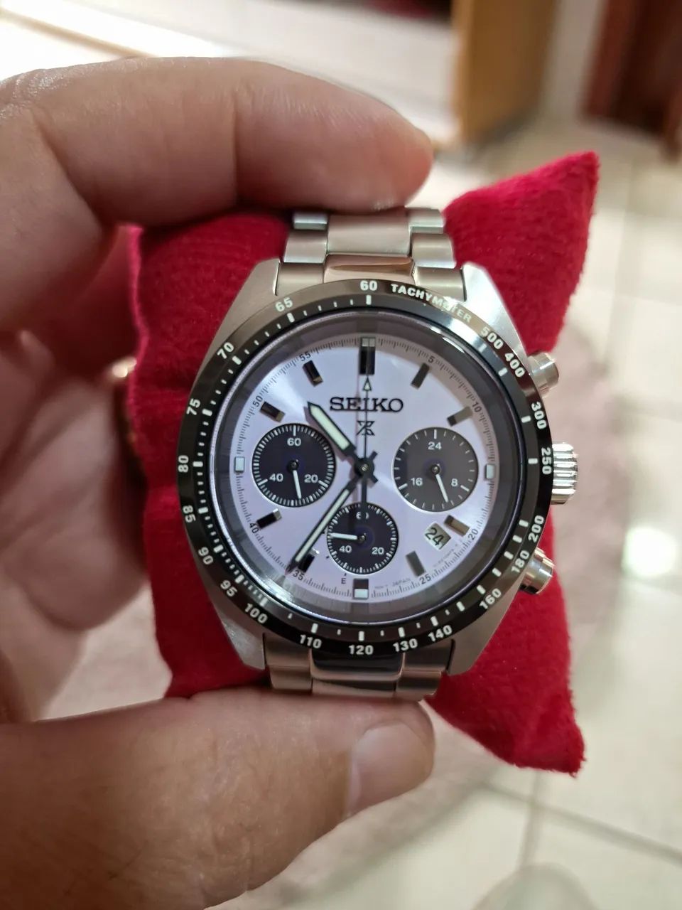 SEIKO SPEEDTIMER EDIÇÃO LIMITADA LILAS