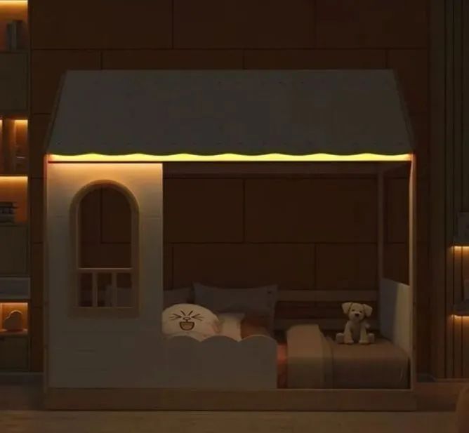 Cama casinha montessoriana com led - Nova, na caixa - Foto 2