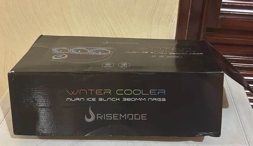 Water Cooler Aura Ice Black RiseMode 360mm