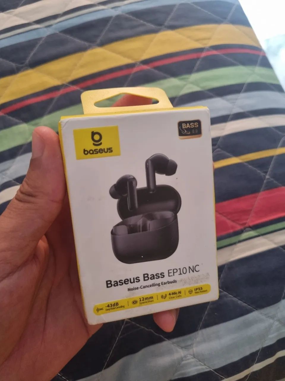 Fone Bluetooth Baseus EP10