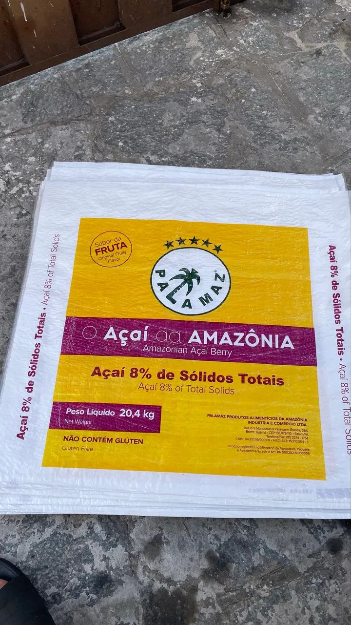 Sacos ráfia novos 20kg