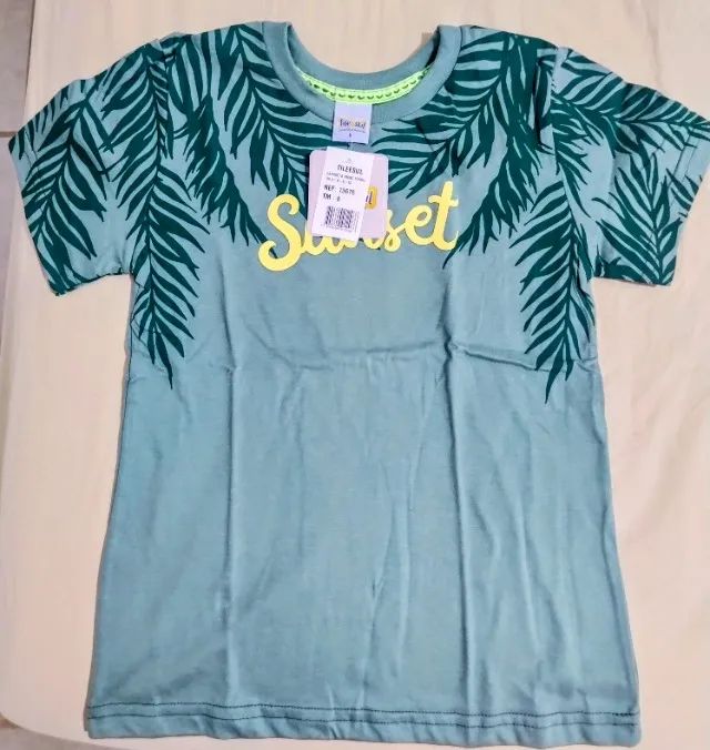 Camiseta Tileesul Tamanho 8 Nova