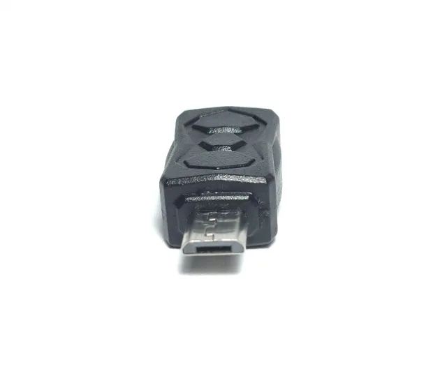 cabo conector mini-b v3 para micro-b v8 adaptador otg plug conector tomada extensão - Foto 2