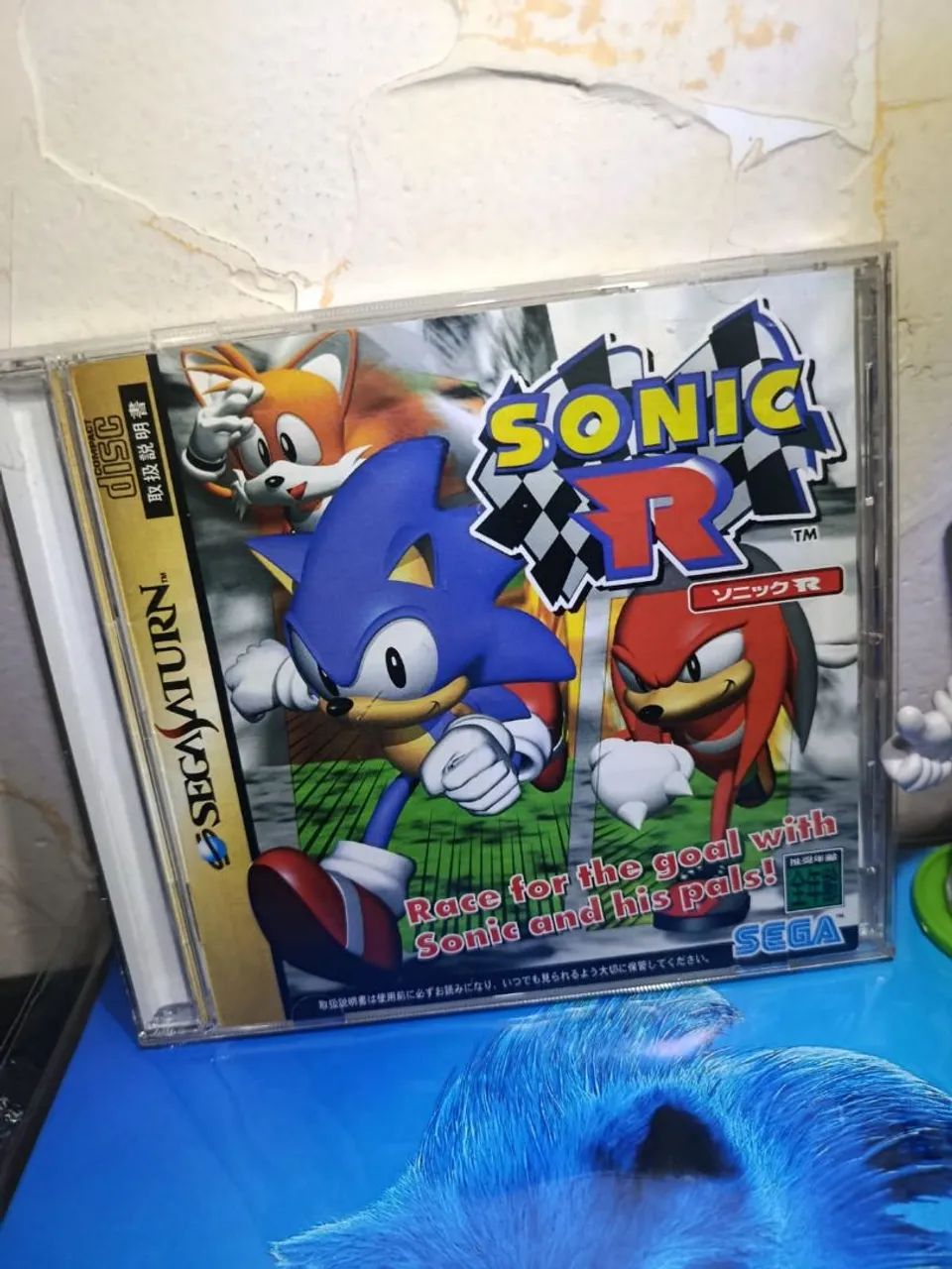 Sonic R - Original -Japonês -Sega Saturn