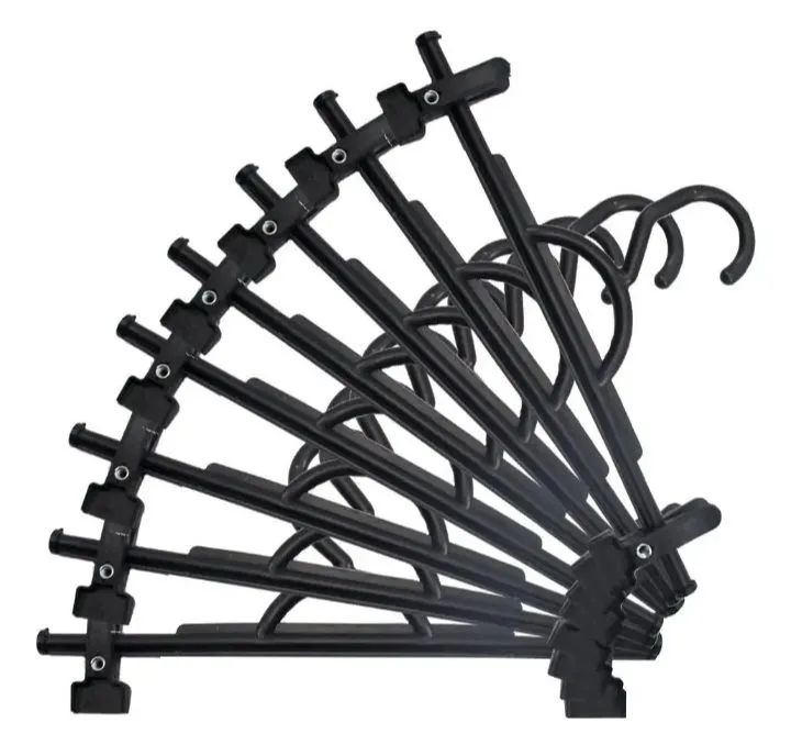 Kit com 10 Cabides com Presilhas 