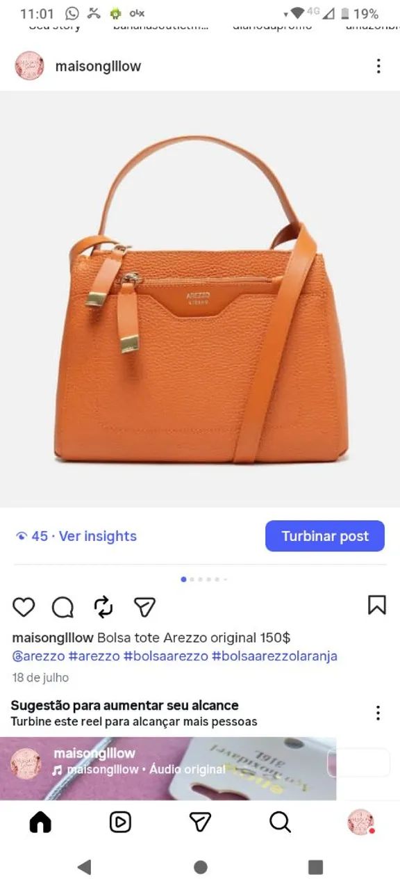 Bolsa Arezzo original 