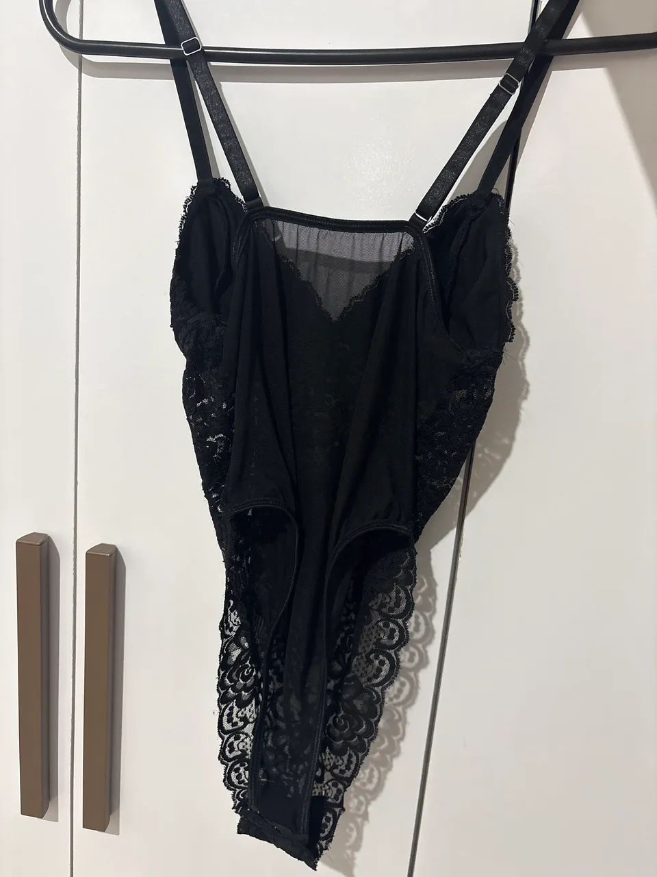 Body preto de rendas  - Foto 2
