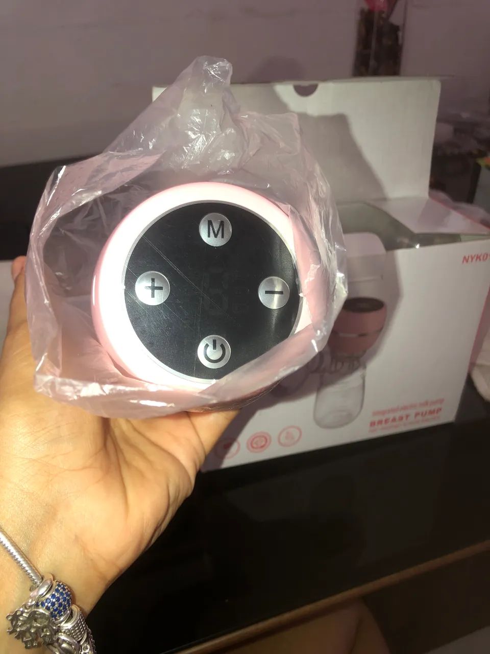 Bomba de tirar leite elétrica  - Foto 2