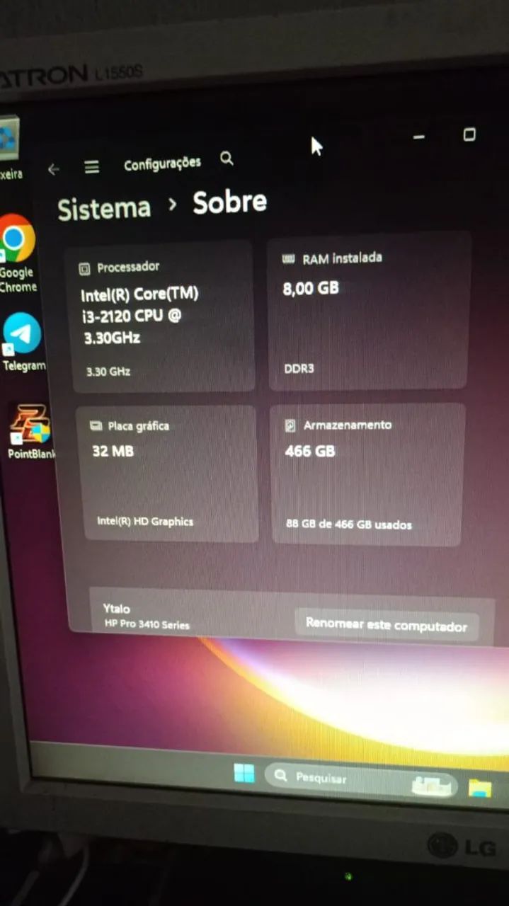 VENDO PC INTEL I3 2 GERAÇÃO  - Foto 4