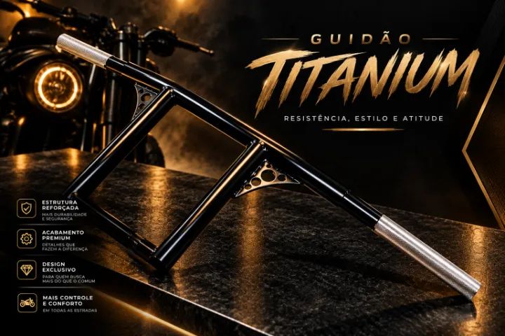 Guidão T-Bar  - Foto 2