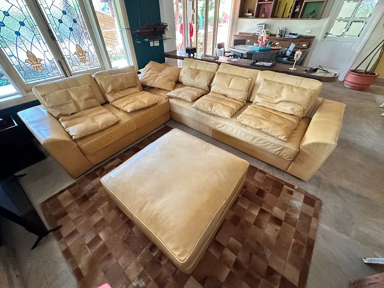 Sofa de couro legítimo  - Foto 3