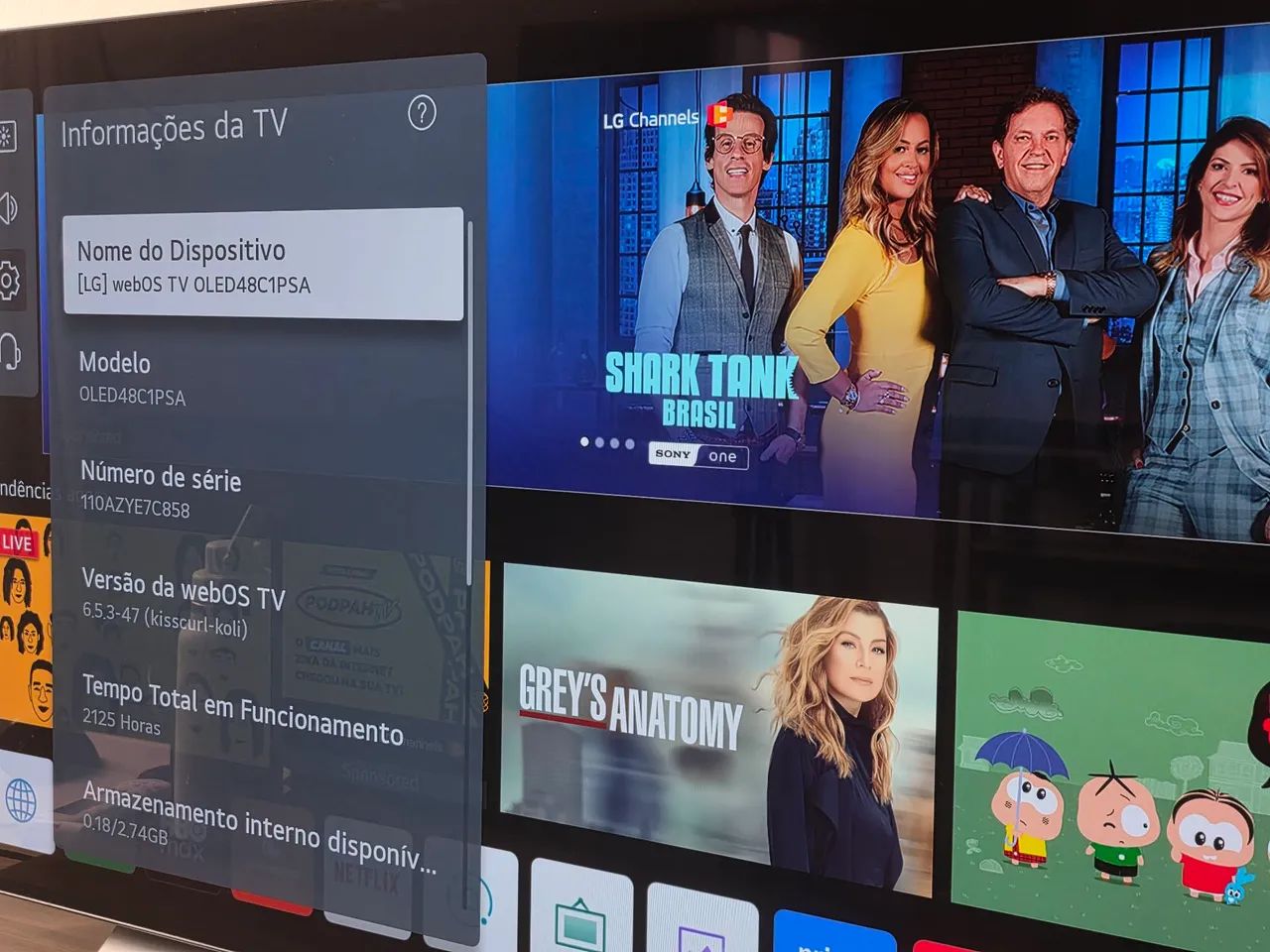 TV OLED LG C1