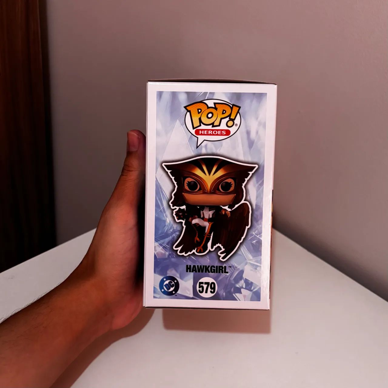 Funko Pop Hawkgirl - Mulher Gavião - 579 - Superman - Original - Foto 2