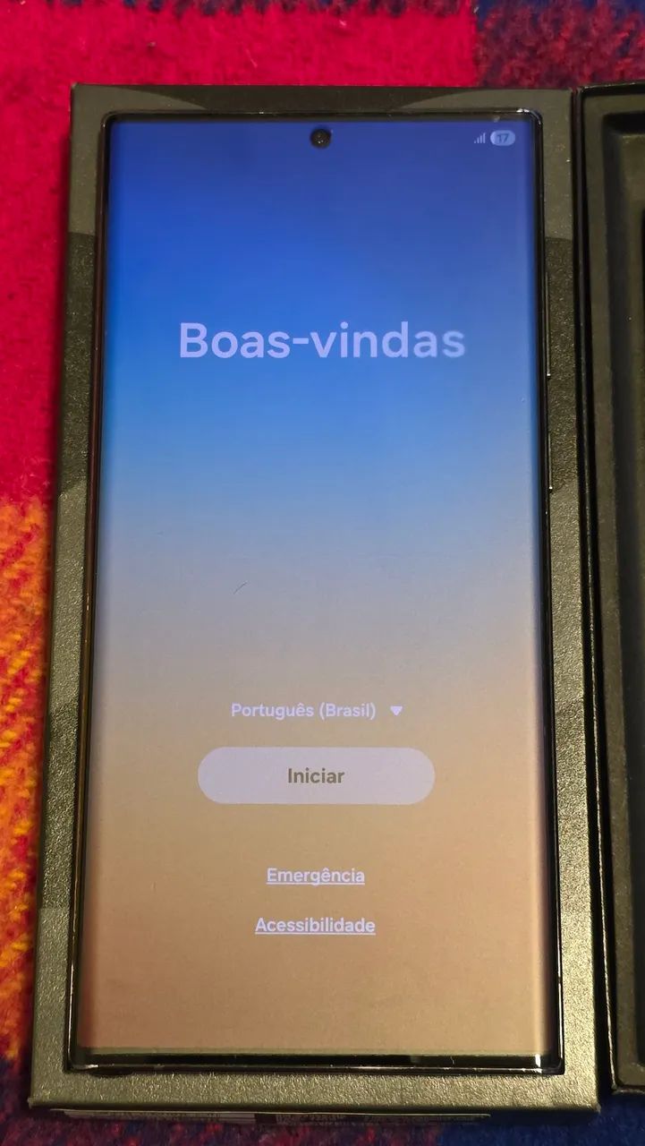 Celular Samsung S22 Ultra preto-256GB-12RAM 